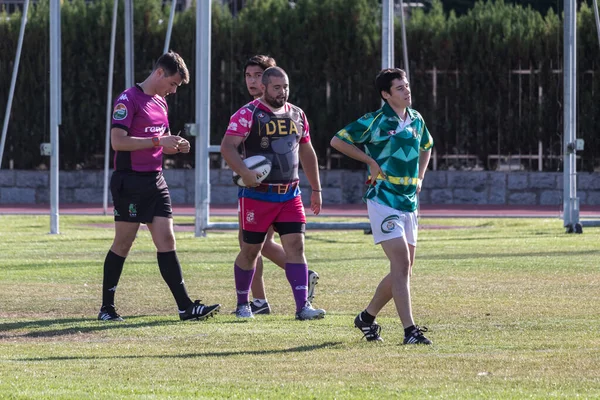 Letni Turniej Rugby Seven Avila Zwany Również Ciudad Avila Lub — Zdjęcie stockowe