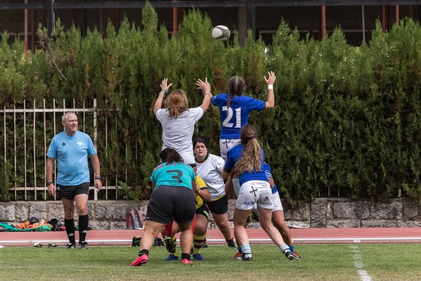 Letni Turniej Rugby Seven Avila Zwany Również Ciudad Avila Lub — Zdjęcie stockowe