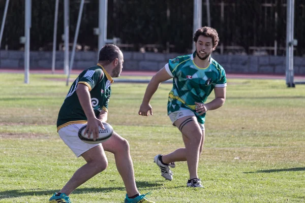 Avila 'da düzenlenen Yaz Rugby Turnuvası, Ciudad de Avila turnuvası olarak da bilinir. (Avila, İspanya; 08 / 24 / 2019)
