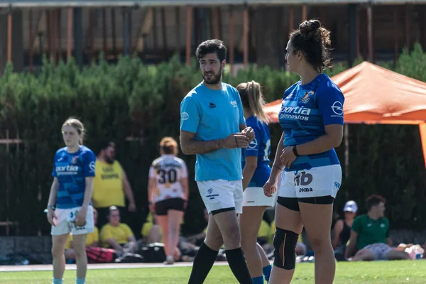 Avila 'da düzenlenen Yaz Rugby Turnuvası, Ciudad de Avila turnuvası olarak da bilinir. (Avila, İspanya; 08 / 24 / 2019)
