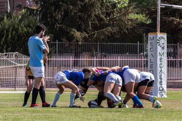 Letni Turniej Rugby Seven Avila Zwany Również Ciudad Avila Lub — Zdjęcie stockowe