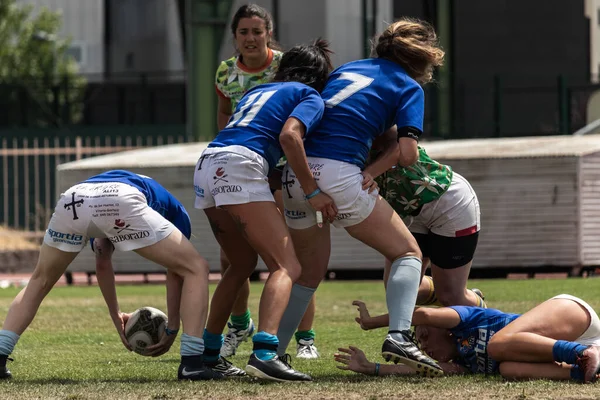 Letni Turniej Rugby Seven Avila Zwany Również Ciudad Avila Lub — Zdjęcie stockowe