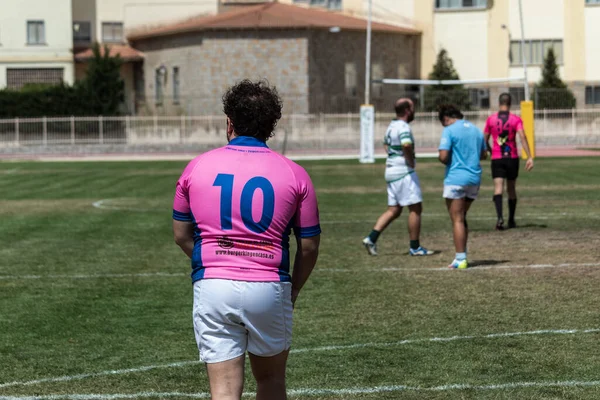 Letni Turniej Rugby Seven Avila Zwany Również Ciudad Avila Lub — Zdjęcie stockowe