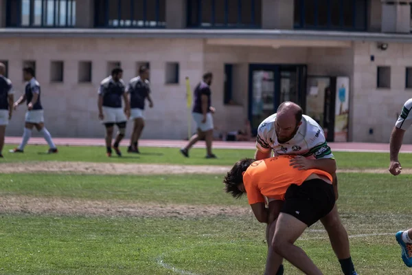 Avila 'da düzenlenen Yaz Rugby Turnuvası, Ciudad de Avila turnuvası olarak da bilinir. (Avila, İspanya; 08 / 24 / 2019)