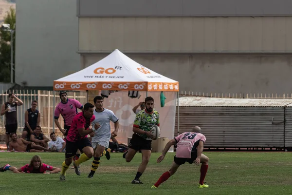 Torneio Verão Rugby Seven Avila Também Chamado Torneio Ciudad Avila — Fotografia de Stock