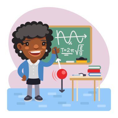 Karikatür Fizik Öğretmeni