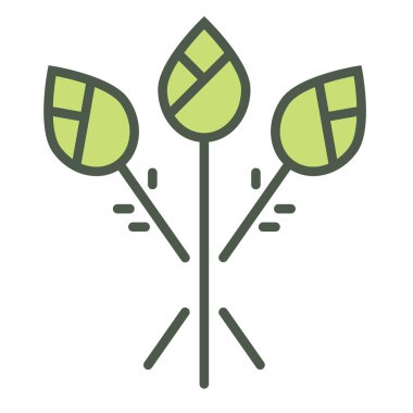 Vektör basit Logo şablonu koni