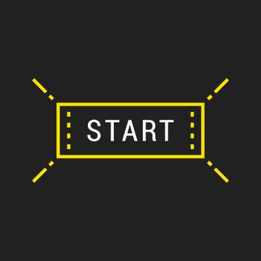 Vektör basit Logo şablonu Bisiklete binme