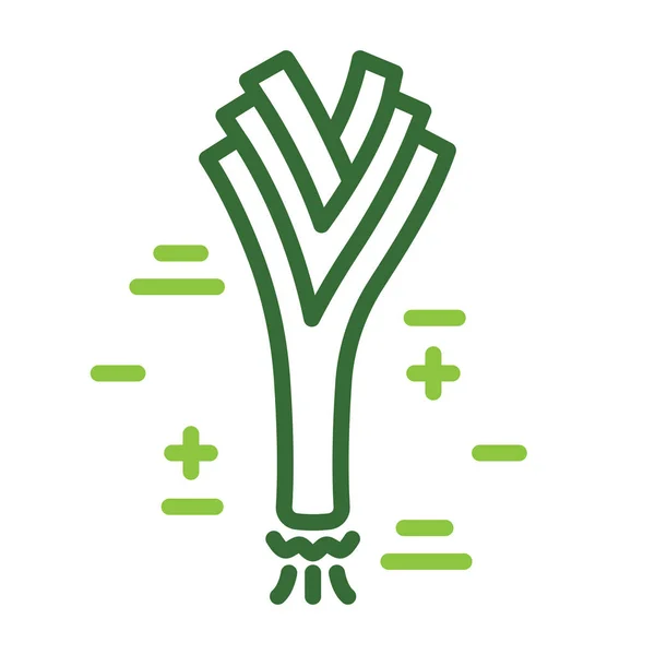 Modèle de logo simple vectoriel Celery — Image vectorielle