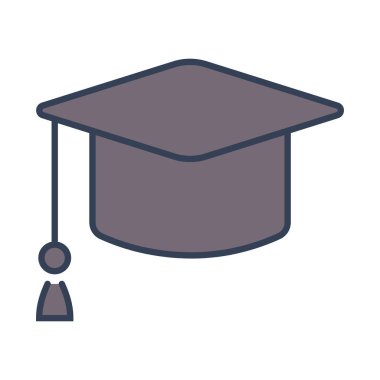 Vektör basit Logo şablonu akademik