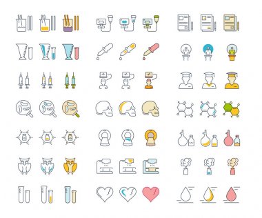 Doğa tarihi çizgi simgeler kümesi