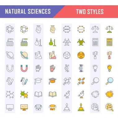 Doğa tarihi çizgi simgeler kümesi