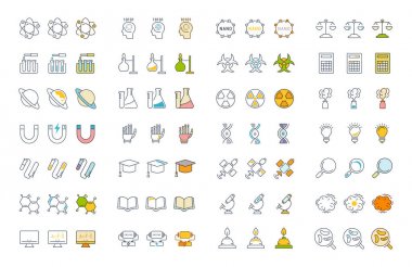 Doğa tarihi çizgi simgeler kümesi