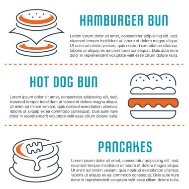 Web sitesi Banner ve açılış sayfası un ürünleri.