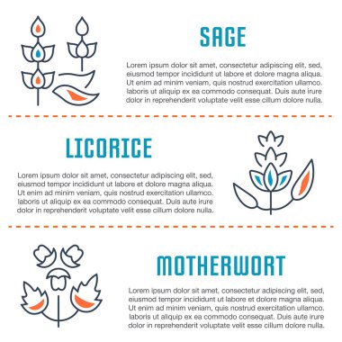 Web sitesi Banner ve açılış sayfası otlar.