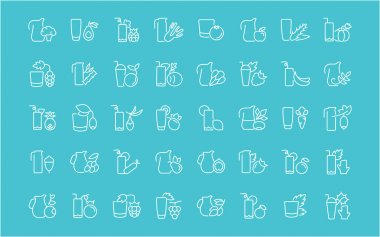 Suyu hattı simgeler kümesi.