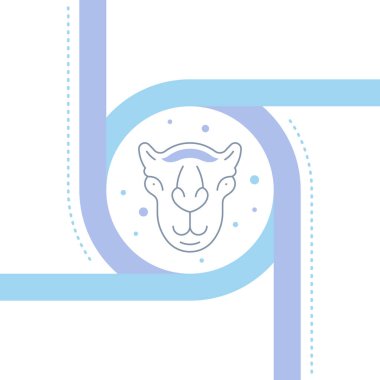 Web sitesi Banner ve açılış sayfası deve.