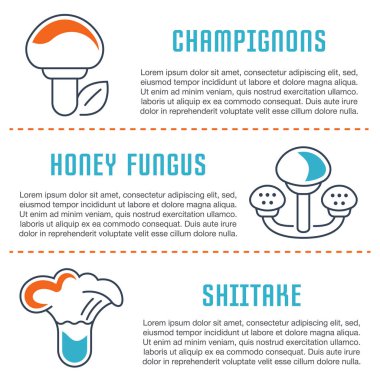 Web sitesi Banner ve açılış sayfası mantar.