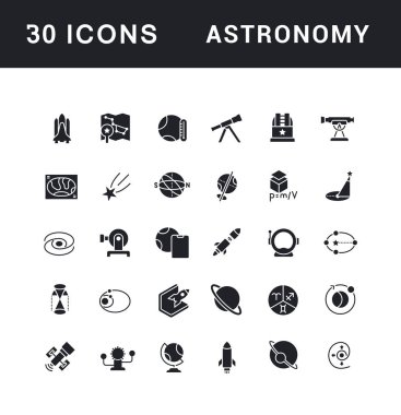 Astronominin Basit Simgeleri Seti