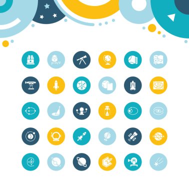 Astronominin Basit Simgeleri Seti