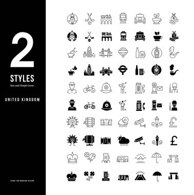 Birleşik Krallık 'ın Basit Satır Simgeleri