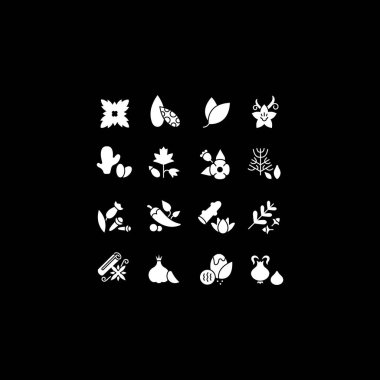 Baharat basit simgeler kümesi