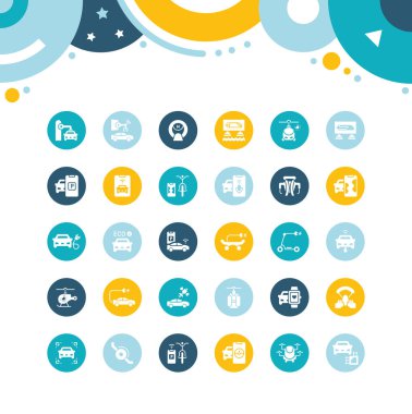 Ulaşım Teknolojisinin Basit Simgeleri