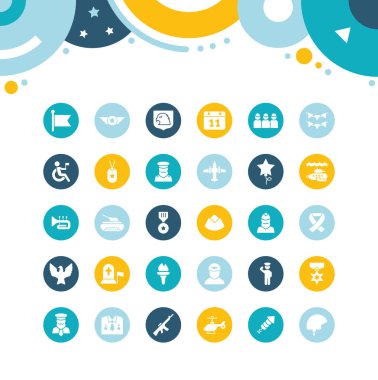 Gaziler Günü 'nün Basit Simgeleri