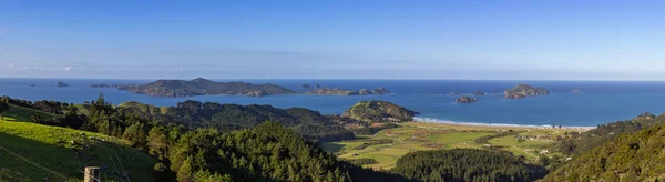 Panorama Matauri Bay and Cavalli Islands — Stock Photo, Image