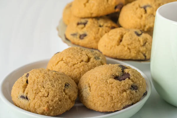 Здорове печиво з кокосового борошна — стокове фото