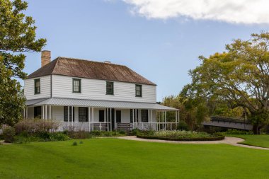 The Historic Kemp House at the Stone Store Basin in Kerikeri New Zealand 