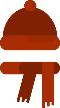 Noel süslemesi. kış şapkası