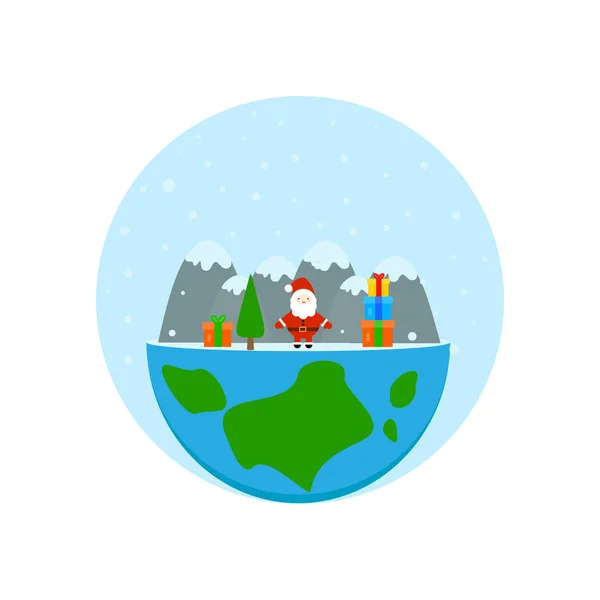  Küresi olan yeşil bir manzaranın çizimi