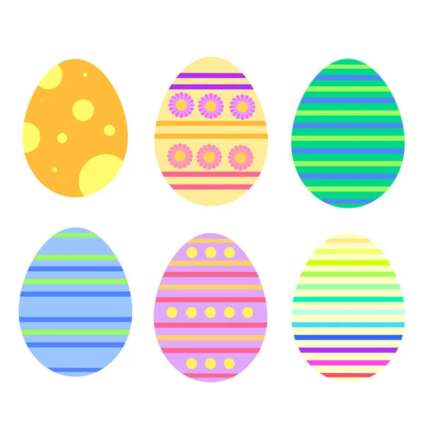 Easter Egg Cute Illustration White Background — Stock Photo, Image