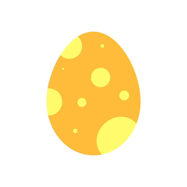这是复活节彩蛋 关于白色背景的有趣的说明 — 图库照片
