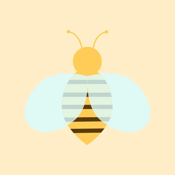 Bee Icon Illustration — Stock Photo, Image