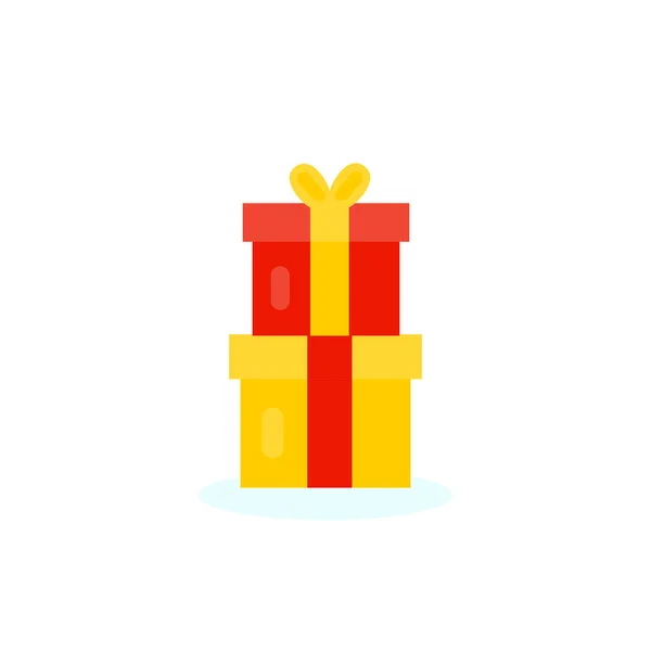 Подарункова Коробка Різдвяним Подарунковим Дизайном Ілюстрації — стокове фото