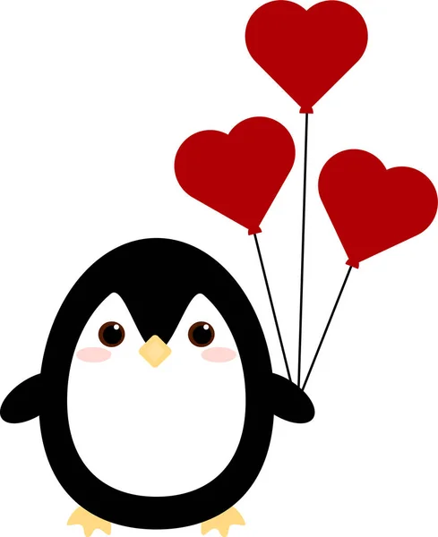 Isto Pinguim Balão — Fotografia de Stock