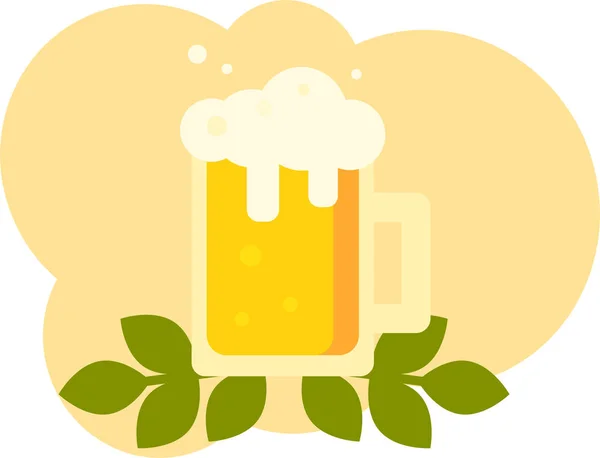 Ilustración Icono Taza Cerveza — Foto de Stock