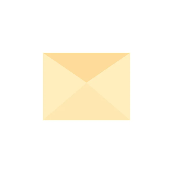 Envelope Paper Heart Love Letter White Background — Stock Photo, Image
