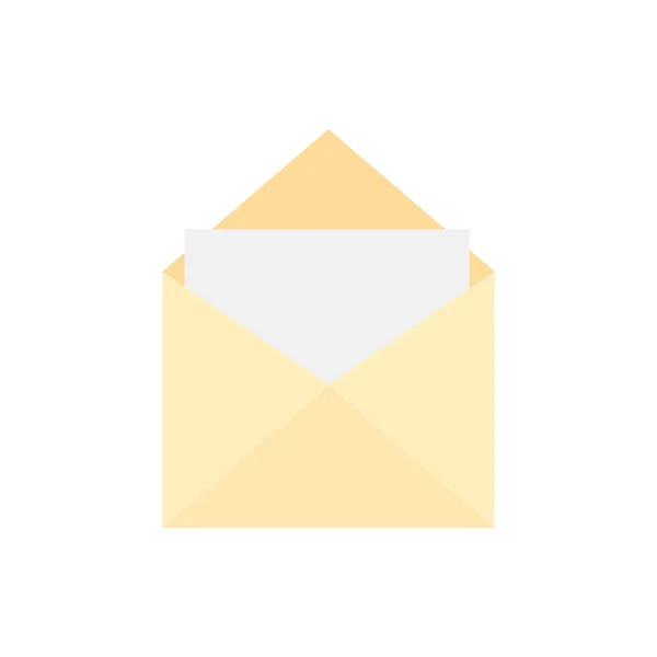 Envelope Paper Heart Love Letter White Background — 스톡 사진