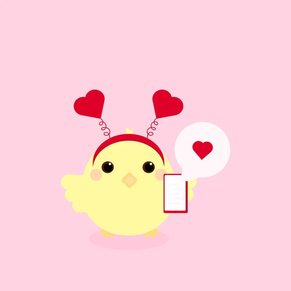 This is cute chicken and phone. Could be used for flyers, banners, postcards, holidays decorations.