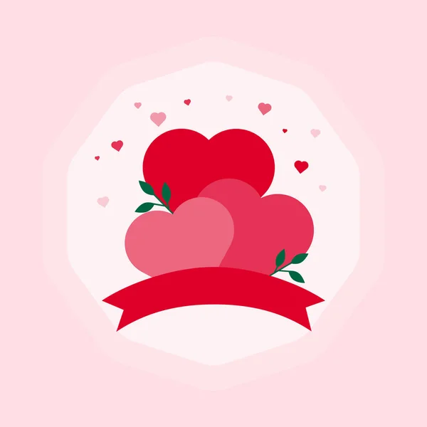 Cute Valentines Day Background Cute Card Could Used Valentines Day — Stock Photo, Image