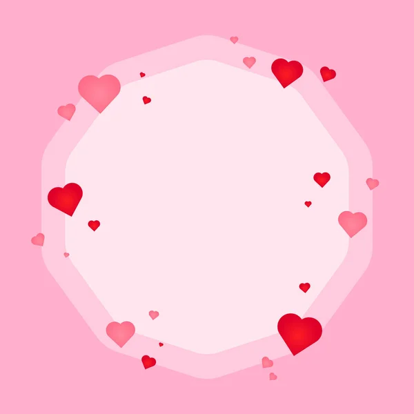 Dies Ist Niedlich Valentinstag Hintergrund Nette Karte Könnte Für Valentinstag — Stockfoto