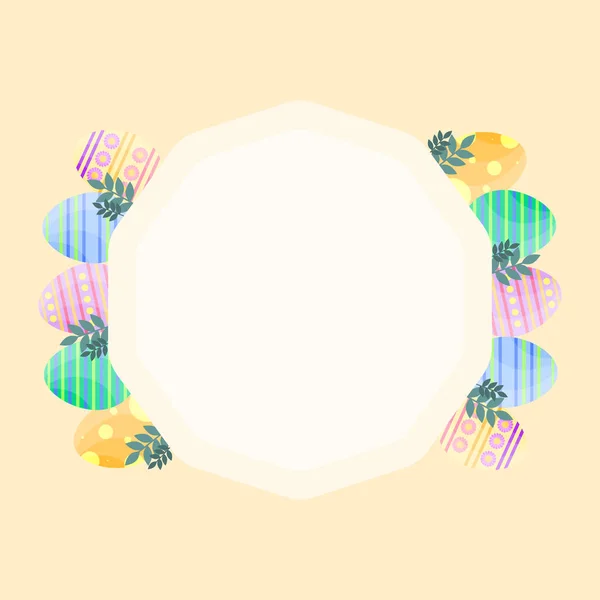 Çerçeveli Paskalya yumurtaları 