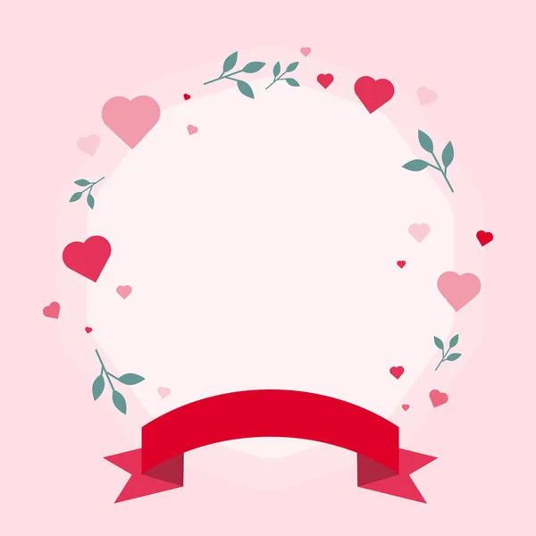 Ilustración Fondo Para Día San Valentín — Foto de Stock