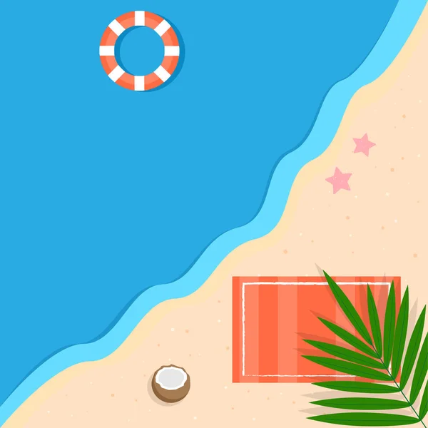 Deniz yıldızlı tropikal plajlar