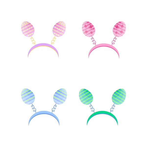 Saç bandı seti ve dekorasyon ögeleri. 