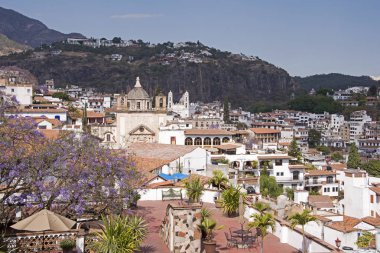  Gümüş şehir Taxco'da görüntüsü