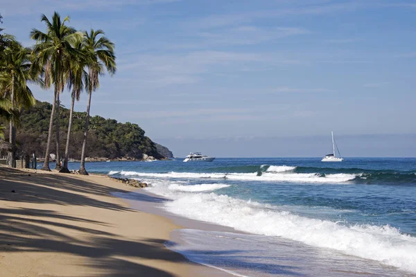 Spiaggia dell'oceano in Messico — Foto Stock